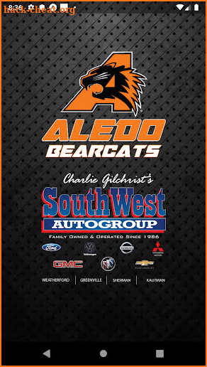 Aledo Bearcats Athletics screenshot