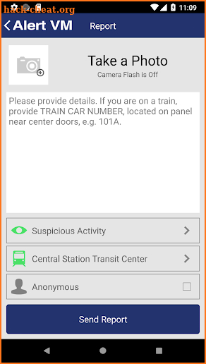 Alert Valley Metro screenshot