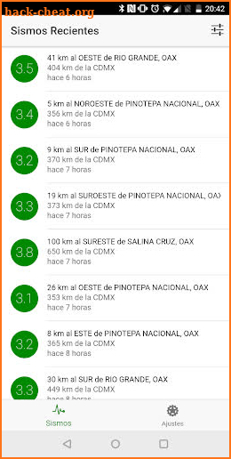 Alerta Sísmica CDMX screenshot