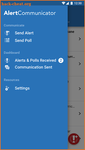 AlertCommunicator screenshot