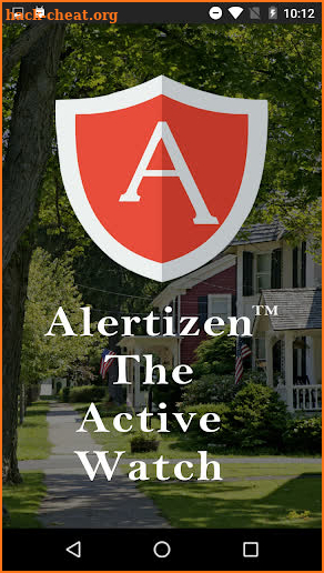 Alertizen - The Active Watch Neighborhood screenshot