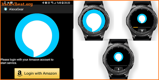 Alexa Gear (Alexa for Gear / Galaxy Watch) screenshot