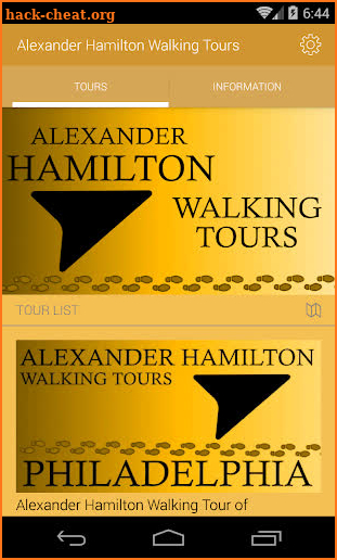 Alexander Hamilton Tours screenshot