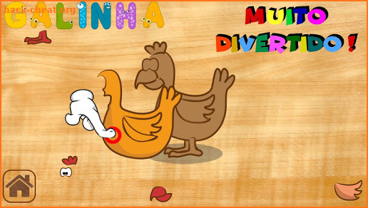 Alfabeto com Animais Puzzle infantil screenshot