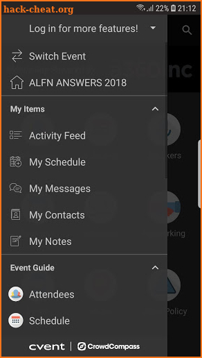 ALFN App screenshot