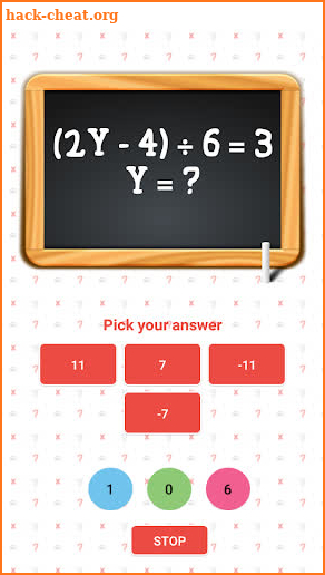 Algebra for Beginner screenshot