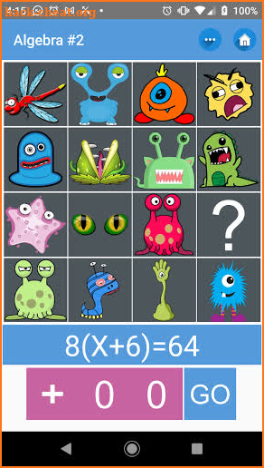 Algebra Monsters screenshot