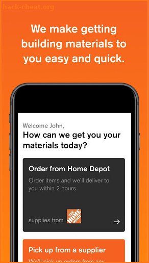 Algo: Building Supply Delivery screenshot