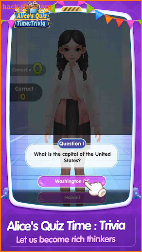 Alice's Quiz Time：Trivia screenshot