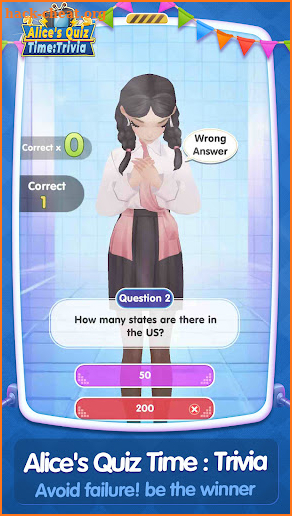 Alice's Quiz Time：Trivia screenshot