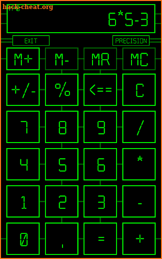 Alien Calculator PRO screenshot