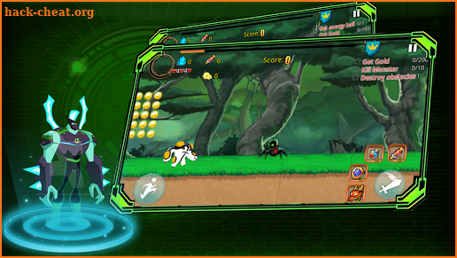 Alien Canonbolt Fighting screenshot