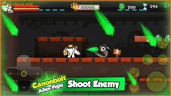 Alien Fight - Canonbolt Transform screenshot