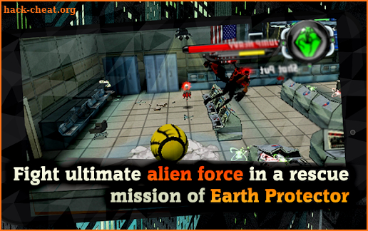 Alien Force War: Earth Protector screenshot