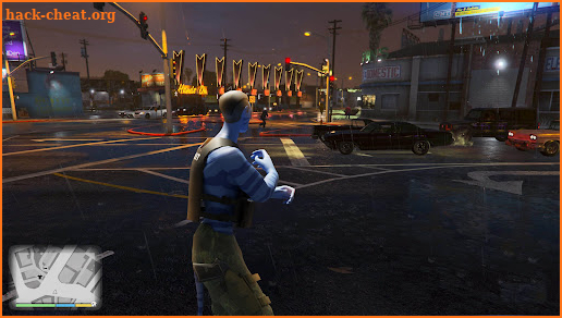 Alien Hero: Rope Gangster Game screenshot