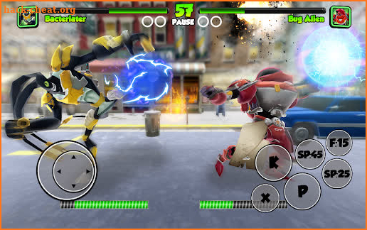 Alien Heroes Ultimate Fight Force Battle Evolution screenshot