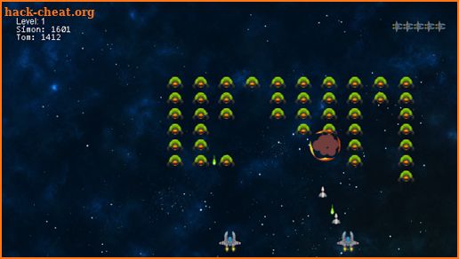 Alien Invaders Chromecast game screenshot