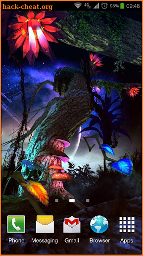 Alien Jungle 3D Live Wallpaper screenshot