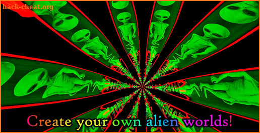 Alien Worlds Music Visualizer - UFO & UAP Chillout screenshot