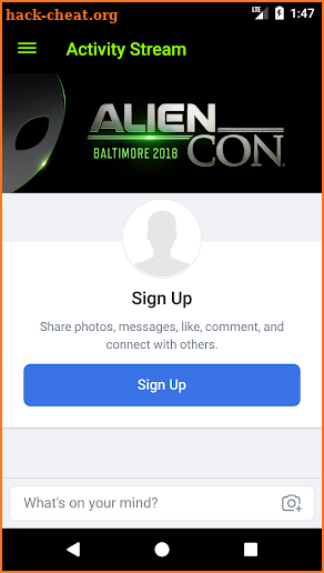 AlienCon 2018 Baltimore screenshot