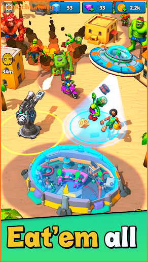 Aliens vs Zombies: Invasion screenshot