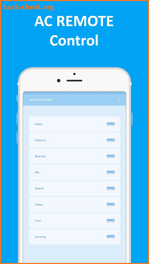 All AC Remote Control - Universal AC Remote screenshot