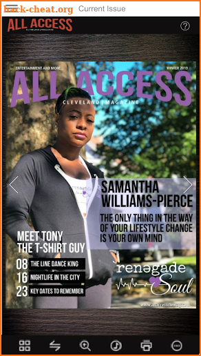 All Access Magazine screenshot