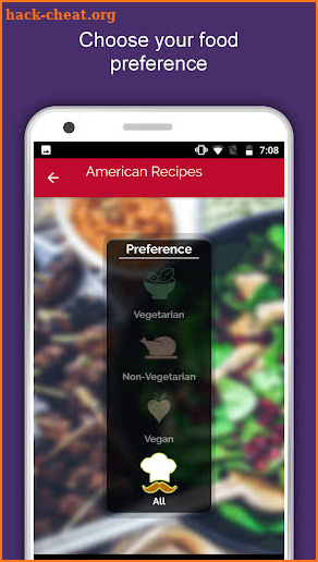 All American Food Recipes Offline Free screenshot