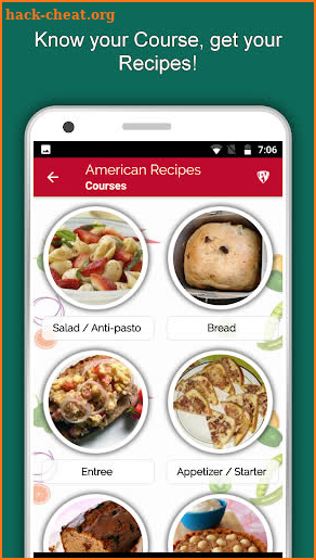 All American Food Recipes Offline Free screenshot