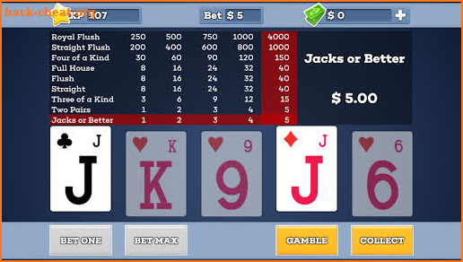 All American - Video Poker screenshot