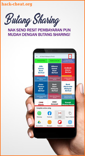 All Bank Malaysia Portal screenshot