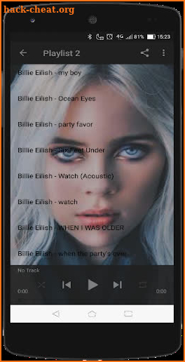 All Billie Eilish Songs 2017, 2018, 2019 screenshot