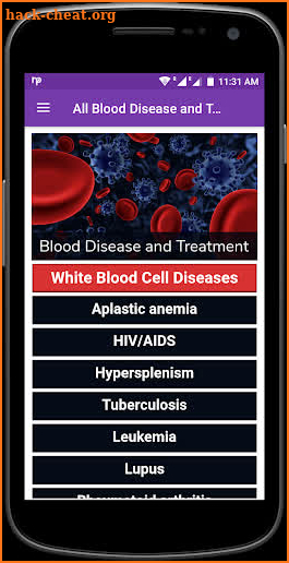 All Blood Disease and Treatment screenshot