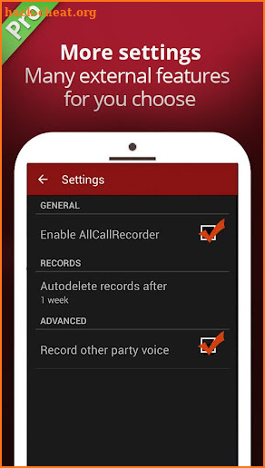 All Call Recorder screenshot