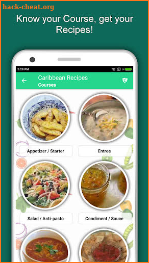 All Caribbean Recipes Free, Jamaican Food Offline screenshot