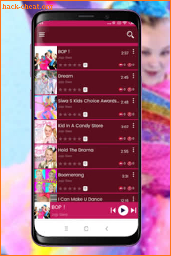 All Collection 🎶 JojoSiwa 🎶 - 🎶 New Song 🎶 screenshot