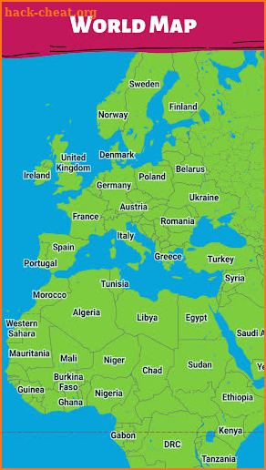 All Countries - World Map screenshot