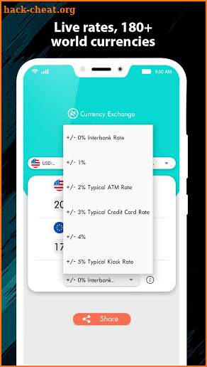 All Currency Converter - Money Exchange Rates screenshot
