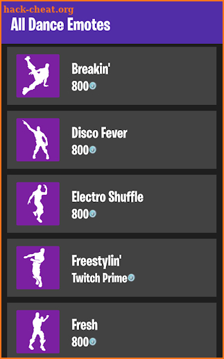 All Dances Viewer screenshot