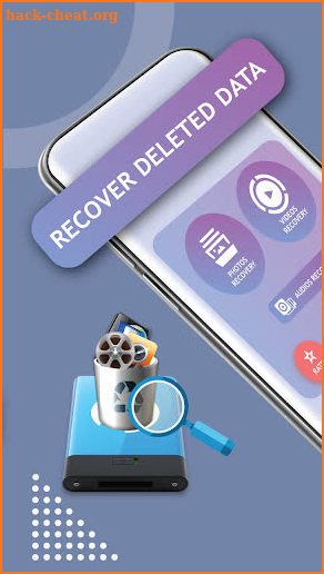 All data recovery phone memory: File recover app screenshot