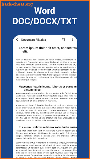 All Document Reader: PDF Docx screenshot
