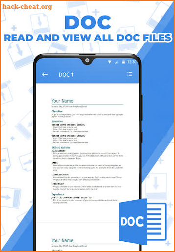 All Document Reader: PDF, excel, word, Documents screenshot
