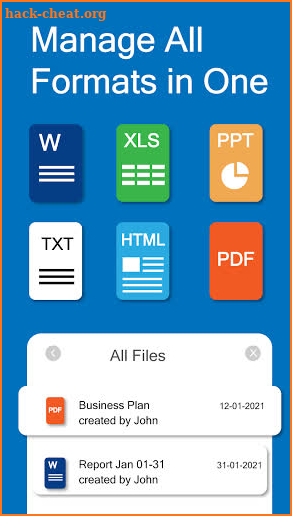 All Document Reader: PDF, Excel, Word, Docx screenshot