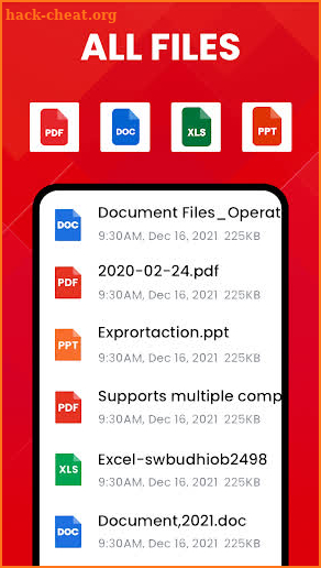 All Document Reader: PDF, Word screenshot