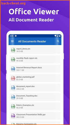 All Document Reader: PDF, Word, Excel, Docx screenshot