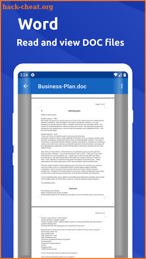 All Document Reader: PDF, Word, Excel, Docx screenshot