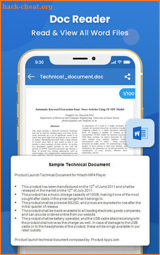 All Document Viewer - Document Reader - PDF Reader screenshot