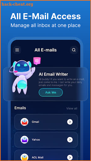 All Email Connect screenshot