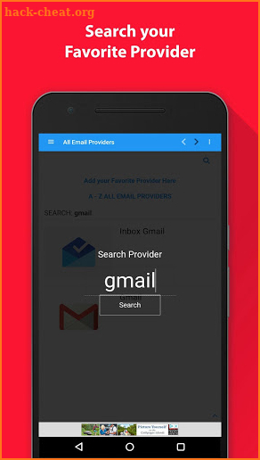 All Email Providers - Gmail,Outlook,Yahoo,Yandex screenshot