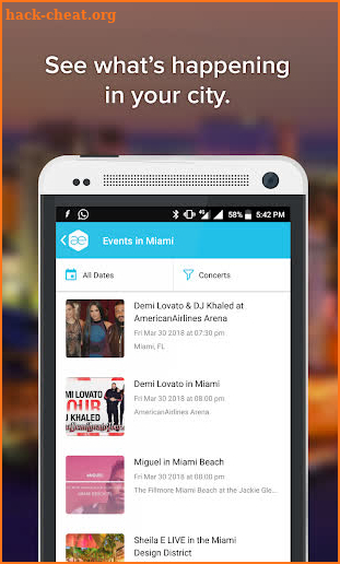 All Events in City - Discover Events On The GO screenshot